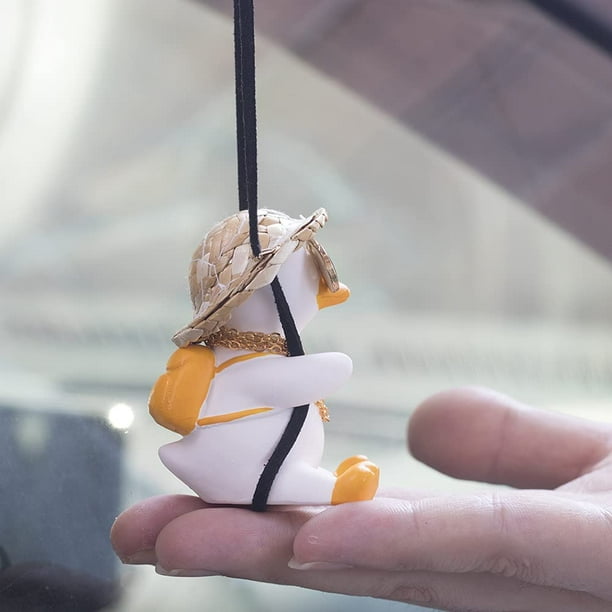 Cute Swing Duck Car Pendant, Swinging Duck Car Hanging Ornament, Funny  Flying Duck Auto Interior Rearview Mirrors Charms Car Decoration  Accessories - Dashboard Sunglasses Duck