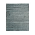 thumbnail image 3 of EORC Blue Handloomed Wool Contemporary Super Grass Rug, 8' x 10'-Color:Blue,Material:Wool, 3 of 7
