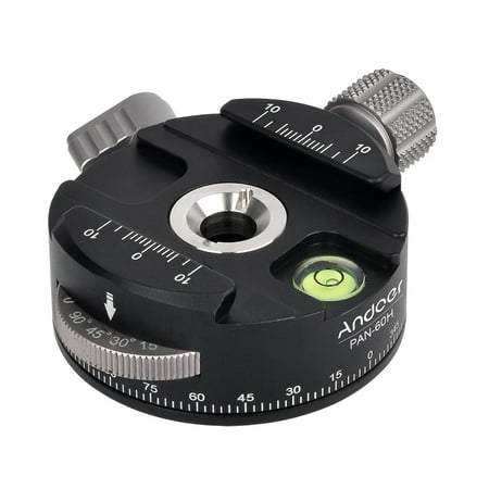 Image of Suzicca PAN-60H Panoramic Ball Head Tripod Head with Indexing Rotator AS Type Clamp