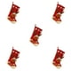 thumbnail image 3 of Bearachild Colgante de calcetín de Navidad Calcetín Dulce Snack Colgando Bolsa de regalo Fiesta Año nuevo Adorno Familia Chimenea Árbol Estilo Type2 NO2 Bearachild CBP162493, 3 of 4