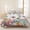 White, variant on 3 Pieces Queen Quilt Set,Sage Green Wildflower Herb Soft Bedding Sets with 1 Quilt & 2 Pillow Shams,Spring Pastoral Floral Summer Bedspread Lightweight Coverlet Comforter for All Season