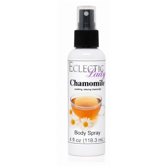 Chamomile Body Spray, Eclectic Lady, Hydrating Mist, Unisex, 4 oz