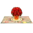 thumbnail image 4 of Poinsettias Plant Pop Up Card, 4 of 9