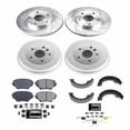 thumbnail image 3 of PowerStop Front and Rear Z23 Evolution Sport Brake Pad Rotor Drum and Shoe Kit Fits: TOYOTA Select Models K15063DK, 3 of 10