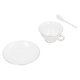 thumbnail image 3 of Juego de 4 tazas de café Ticfox con platillos y cuchara para café, 3 of 14