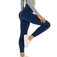 thumbnail image 6 of Up to 65% off!Plus Size Yoga Pants for Womens Workout Out Leggings Stretch Waist Button Pocket Yoga Gym Loose Pants, 6 of 9