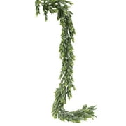 Rainwashed Leaves Garland 6ft - Green - 72 inches