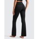 thumbnail image 3 of Pantalones CRZ YOGA Butterluxe de tiro alto acampanados 80 cm Negro S, 3 of 7