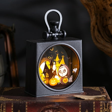 

Ghost fire bonfire flickering Halloween night lights Home decorations Fun giftsDecorations Children s Portable Pumpkin Kindergarten Box Party Scene Layout Props Atmosphere Ornaments.