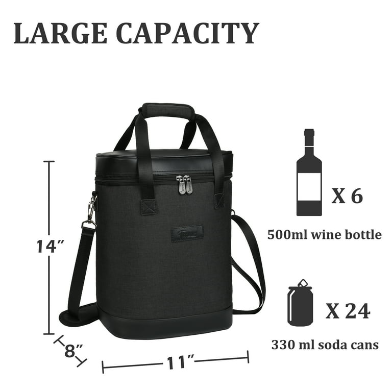 Wine bottle insulated cooler new arrivals