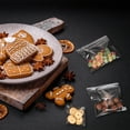 thumbnail image 4 of Uxcell 100 Pcs Bolsas de Celofán, 5.1 x 5.1 Pulgadas Bolsas de Galletas Autoadhesivas con Sellado para Empaque de Caramelos, Favor de Regalo, Claro, 4 of 6