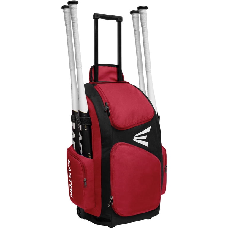 Easton Traveler Stand-Up Wheeled Bag | Black/Red | N/A - Walmart.com