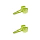 thumbnail image 1 of Cortador de frutas Manual Yuarrent ABS verde 1 pieza, 1 of 5