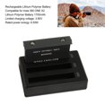 thumbnail image 4 of Action Camera Battery Charger, Overcharge  3 Slots Camera Battery Charger Efficient Professional  for Action Camera Accessory, 4 of 7