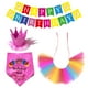 thumbnail image 1 of Falda de cumpleaños para perros y gatos, fiesta, bandera, bufanda, sombrero, accesorios de decoración MFZFUKR CPB-US-FXT69-4, 1 of 5