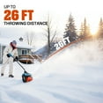 thumbnail image 4 of SENIX Corded Electric Snow Shovel, 13-Inch Width & 480 lbs/Min Removal for Quick Cleanup Driveways, Steps & Sidewalks, 4 of 11