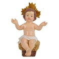 thumbnail image 2 of Figura del Niño Jesús Figura del Niño Jesús Muñeca Resina Coleccionable Pintada a Mano Cristo S, 2 of 9