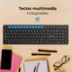 thumbnail image 4 of Teclado ACTECK VANTAGE AERO TI555 Inalámbrico Tamaño 100% USB 2.4 GHz Silencioso Chiclet Negro AC-943468, 4 of 6