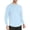 Sky Blue, variant on Krdevn Men's Soft T Shirt Curve Hem Lightweight Long Sleeve Casual Basic Tee Shirt,3XL