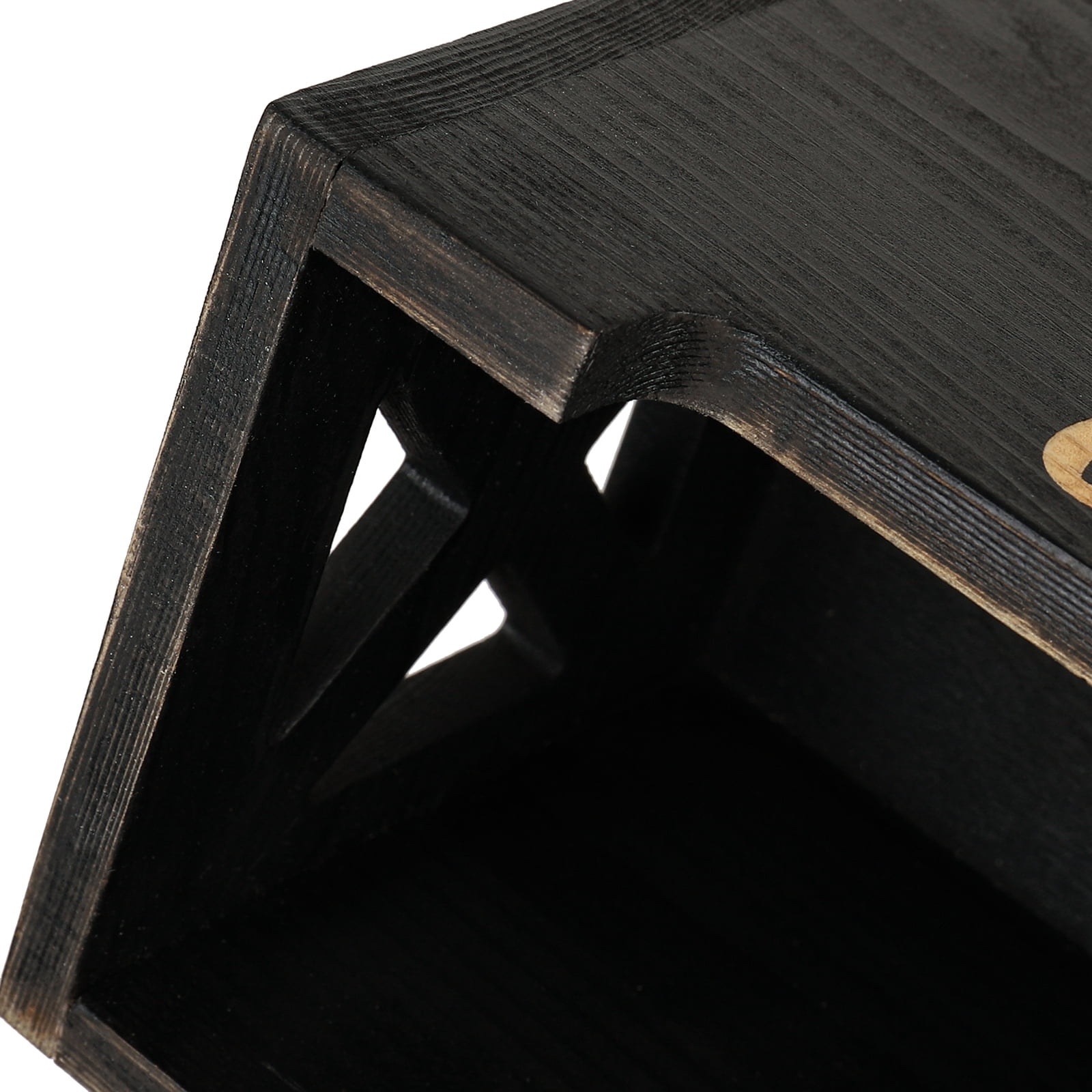 Mail Organizer Countertop - Mail Holder Countertop, Letter Holder, Mail Tray, Mail Holder Box for Desk, Mail Basket for Counter, Mail Storage Organizer, Rustic Wooden Mail Holder Wall Mount