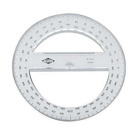 Alvin 4" Circular Protractor