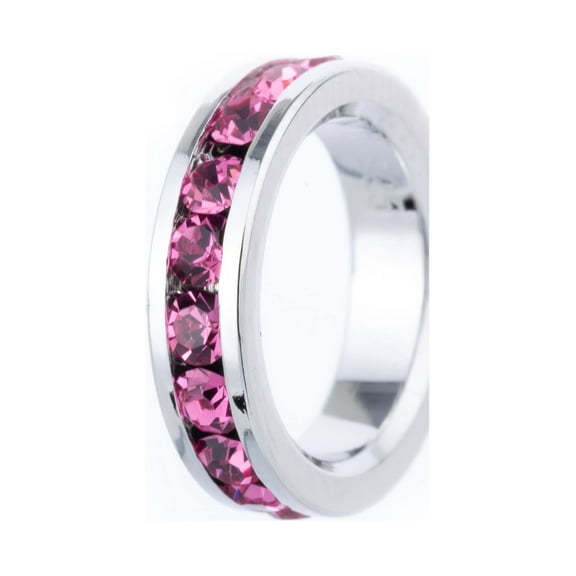 Sterling Silver Swarovski Crystal Birthstone Charm