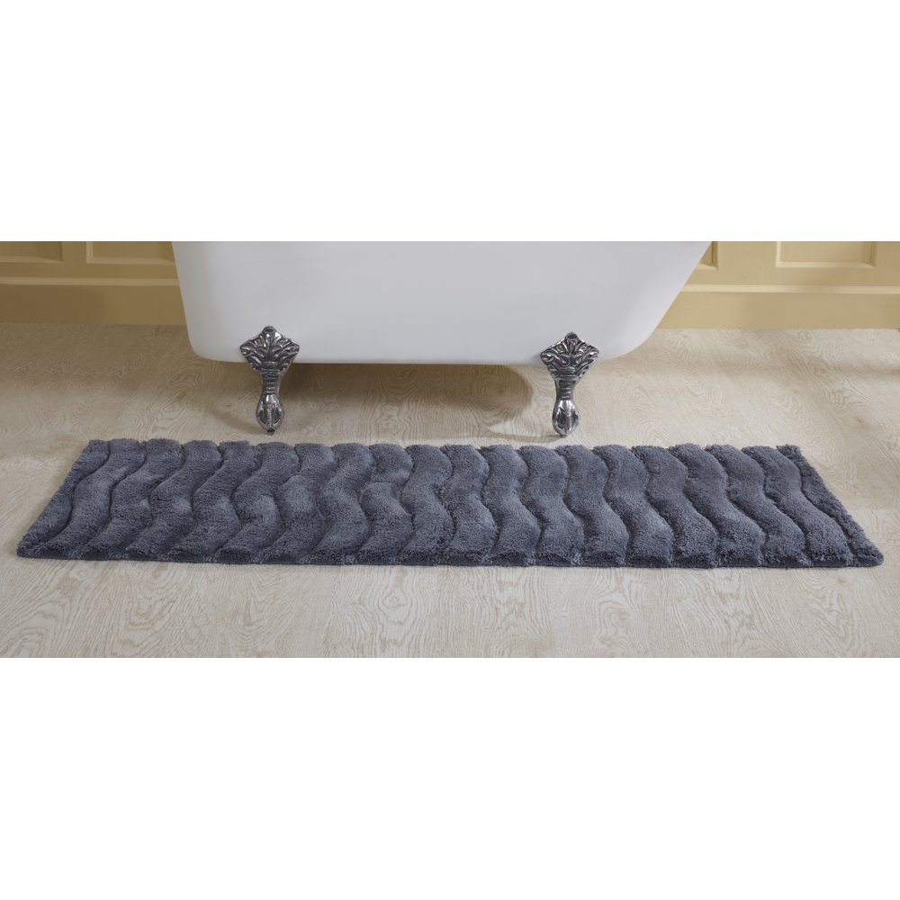 Better Trends Indulgence Tufted Bath Mat Rug 100 Ring Spun Cotton, 20