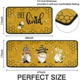thumbnail image 6 of Bee Kitchen Rugs and Mats Set of 2, Non-Slip Washable Kitchen Mats, Home Decor Kitchen Floor Rugs for Kitchen Front Sink, Laundry Room, Flooring, Home, Dining Room, 17x30+17x47 inches, 6 of 6