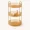 Amber gold, variant on UFORU Large Capacity Acrylic Cosmetic Organizer, Multi-Layer Transparent Makeup Storage Box for Skincare, Perfume and Lipstick Holder, Vanity Organizer for Bathroom Countertop and Bedroom