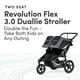 thumbnail image 2 of BOB Gear Revolution Flex 3.0 Duallie Double Jogging Stroller, Graphite Black, 2 of 5