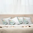 thumbnail image 7 of Ambesonne Nautical Throw Pillow Cover 4 Pack, Ornate Border Design, 18", Multicolor, 7 of 7