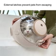 thumbnail image 4 of Portable Submarine Shape Space  Cat Carriers Bag with Breathable Pet Handbag, 24L Capacious, 4 of 8