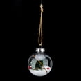 thumbnail image 1 of Bola de decoración navideña, 6 piezas/juego de bolas de Navidad transparentes, bola de Navidad, bola de Navidad adaptada para la perfección, 1 of 8