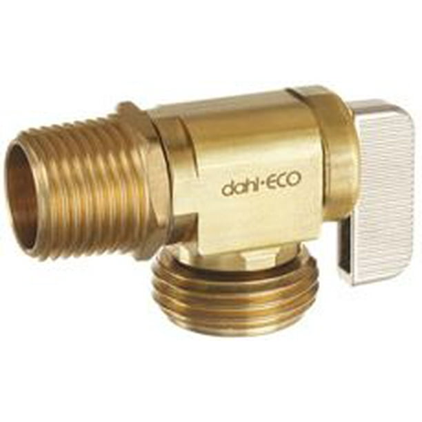 Mini Ball Valve Sediment Faucet 1/2'' Dual Mip X Copper, Lead Free
