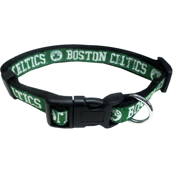 Pets First NBA Boston Celtics Pet Collar, 3 Sizes Available, Sports Fan Dog Collar