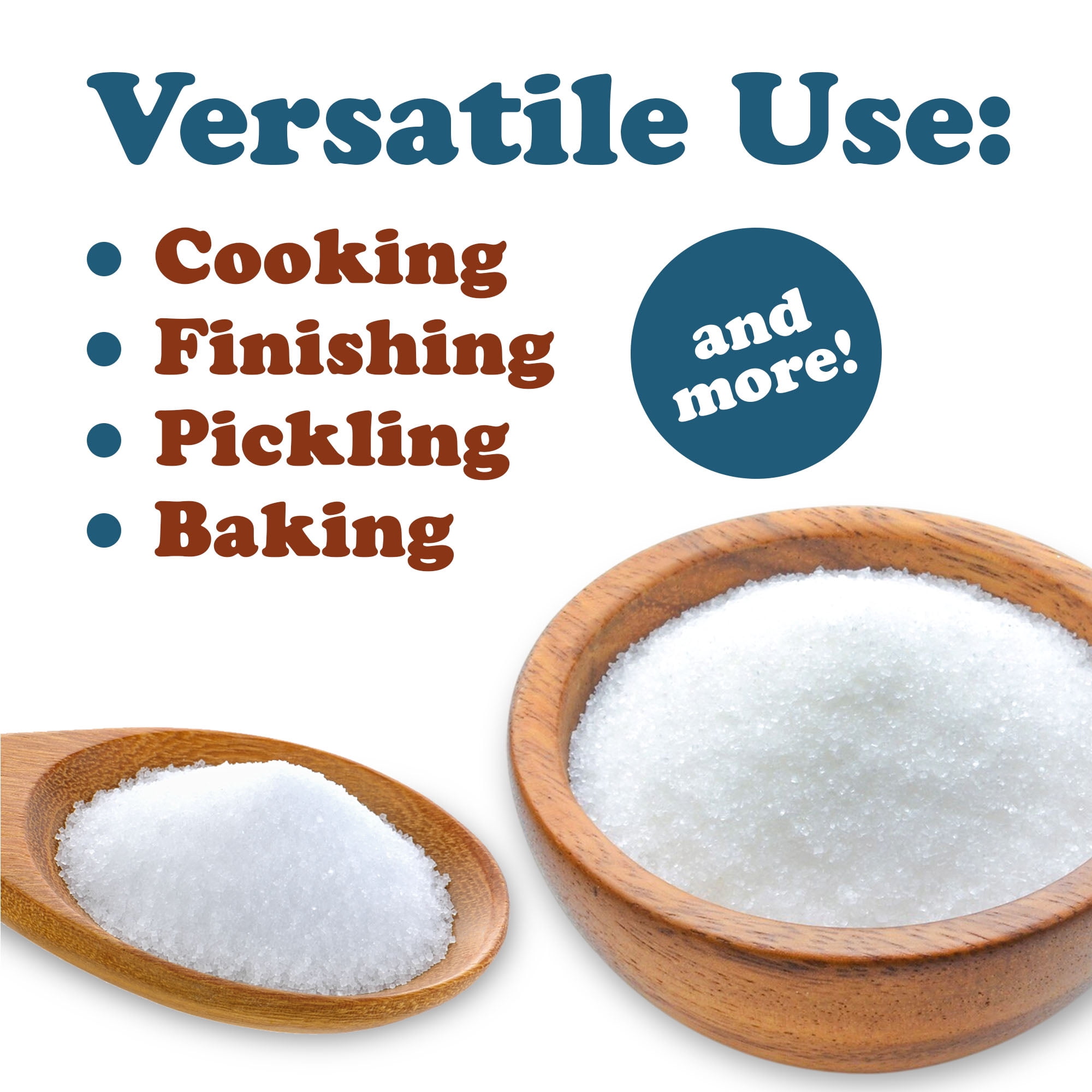Mediterranean Fine Sea Salt, 4 Pounds – Non-GMO, Vegan, Kosher, Bulk – by Food to Live
