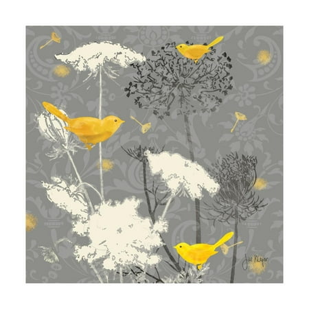 Gray Meadow Lace II Print Wall Art By Jill Meyer