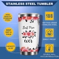 thumbnail image 2 of Gifts for Mom, Mother''s Day Christmas Birthday Gifts for Mom, Appreciation Thank you Gift Idea for Mother from Daughter & Son, Best Mom Ever Presents 20 oz Stainless Steel Tumbler, 2 of 6