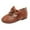 Brown, variant on Akiihool Girls Dance Shoes Dancing Princess Shoes Ballet Flats for Toddler Girls, Brown Size 25
