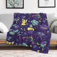 thumbnail image 5 of Pokemon Gengar Throw Blanket Cute Flannel for Boys Girls Men Women, 5 of 7
