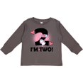 thumbnail image 3 of Inktastic 2nd Birthday 2 Year Old Girl Unicorn Girls Long Sleeve Toddler T-Shirt, 3 of 5