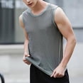 thumbnail image 1 of Mens Muscle Tank Tops Sleeveless T-shirt Gym Running Jogging Sports Singlets, 1 of 2
