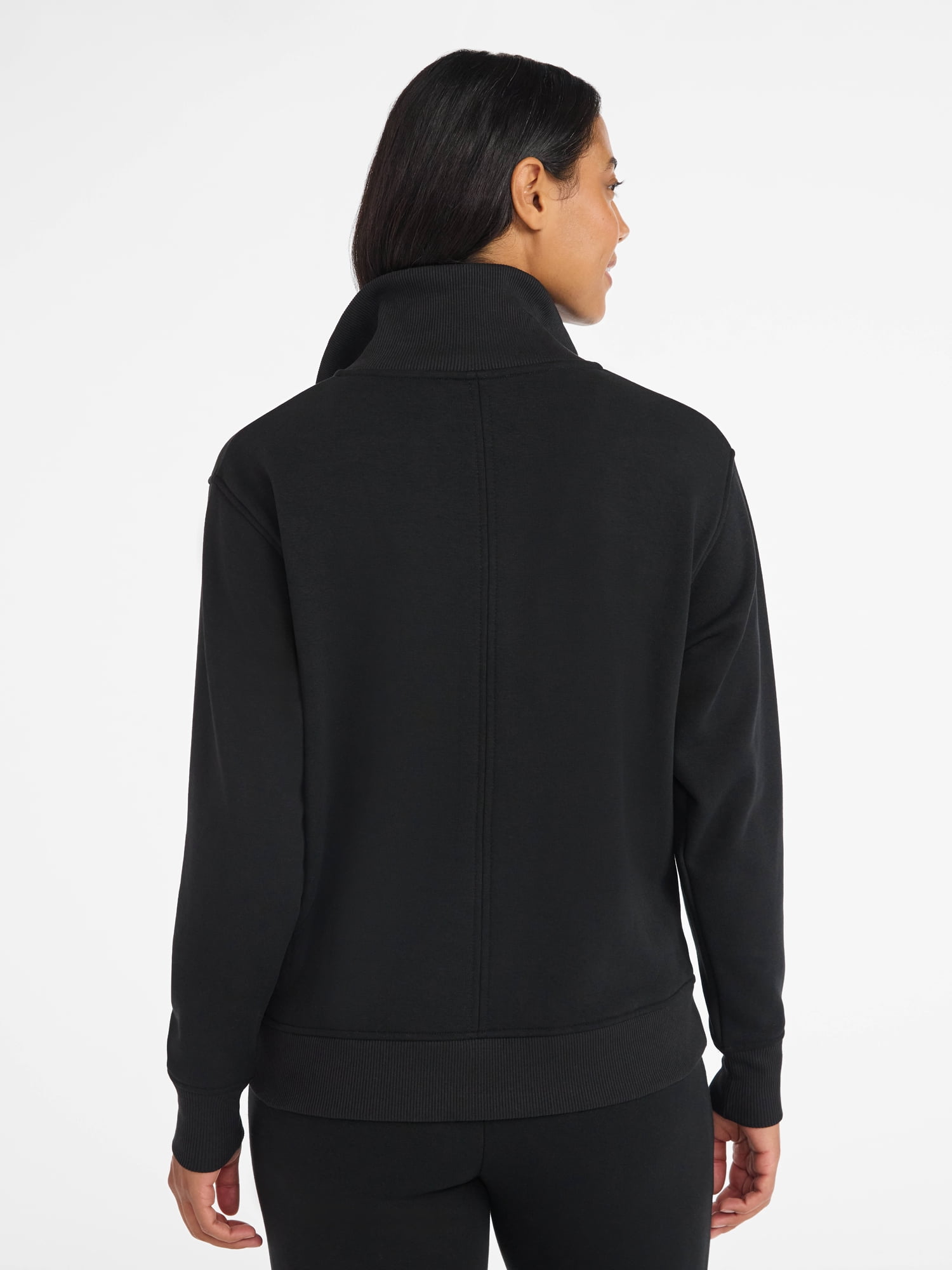 Avia Women's and Women's Plus Fleece Quarter Zip Pullover, Sizes XS-4X