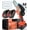Orange, variant on RELOIVE 6 in Mini Chainsaw with 2PCS 2.0 Ah Batteries 3 Chains,Cordless Small Handheld Chain Saw for Wood Cutting Tree Trimming