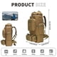 thumbnail image 2 of Mochila de Senderismo y Camping King'sGuard 100L con Sistema Molle, 2 of 6