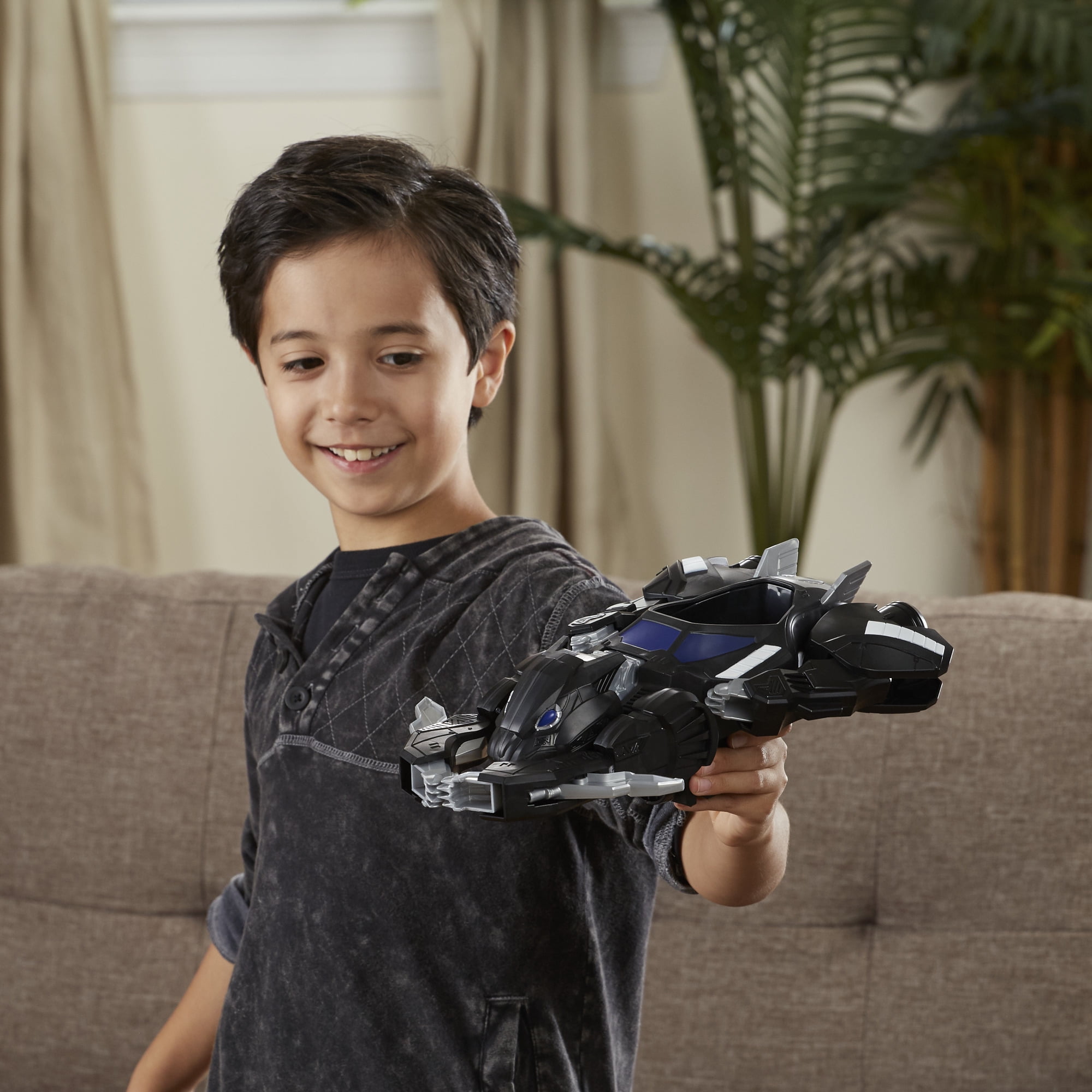 Marvel Black Panther 2-in-1 Panther Jet Vehicle 
