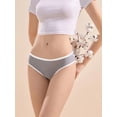 thumbnail image 4 of Buankoxy Disposable Underwear 10 Pack Women's Cotton Briefs Panties for Travel/Spa, XS, 4 of 7