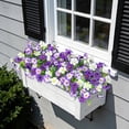 thumbnail image 5 of Scidweet 24 Bundles Artificial Geranium Flowers for Outdoors, Faux Silk Flowers Plants for Spring Summer Garden Patio Home Decoration, Mixcolor, 5 of 7
