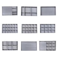 thumbnail image 4 of Caja para guardar anillos, pendientes y joyas, bandeja de franela para el hogar, 4 of 4