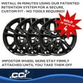 thumbnail image 5 of Coast To Coast IWCIMP447BLK IMPOSTOR ® WHEEL COVER, 5 of 5
